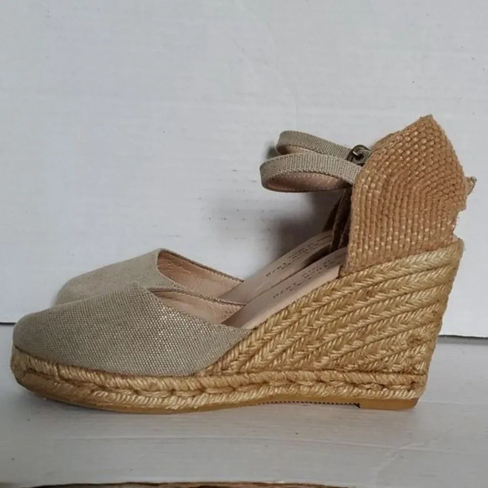 Gairno Espadrille Wedge Sandals Heels Platform SHOES Women's WOMAN'S Size 6½